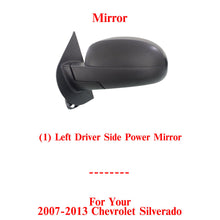 Load image into Gallery viewer, LH Power Heated Mirror Fit For 2007-2013 Chevy Silverado Tahoe GMC Sierra