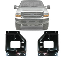 Load image into Gallery viewer, Front Bumper Bracket Left &amp; Right Steel For 2000-2004 F-Series Super Duty