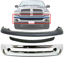 Load image into Gallery viewer, Front Upper Bumper Kit For 2002-2005 Dodge Ram Truck 1500 2500 3500