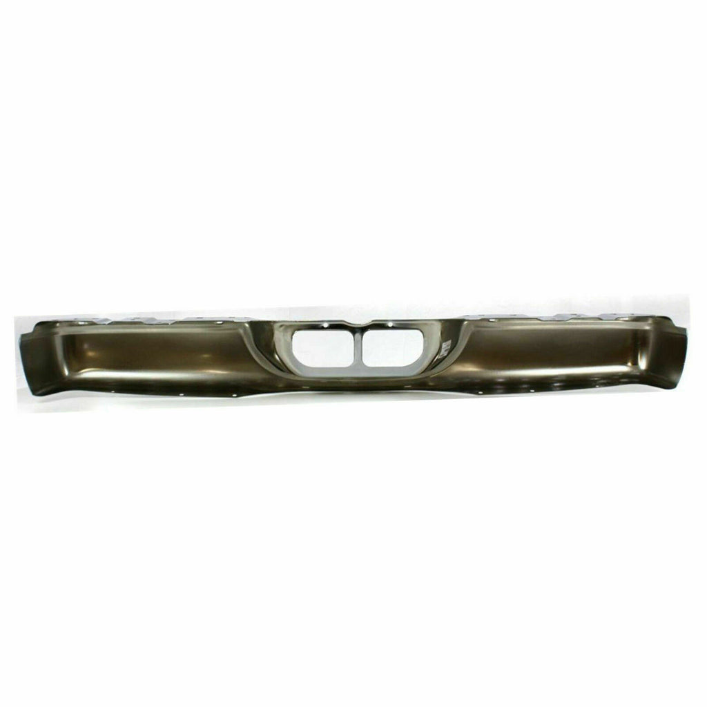 Rear Step Bumper Face Bar Only Chrome Steel For 2000-2006 Toyota Tundra