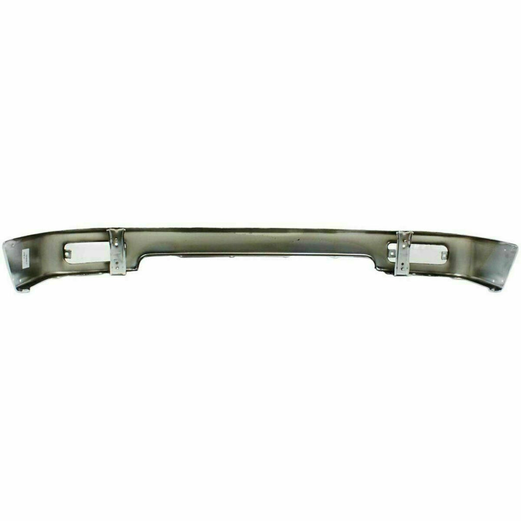 Front Bumper Chrome Steel + Valance Textured For 1996-98 Toyota 4Runner Limited