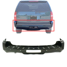 Load image into Gallery viewer, Rear Bumper Cover With Object Sensor Holes Primed For 2007-2014 Chevrolet Tahoe