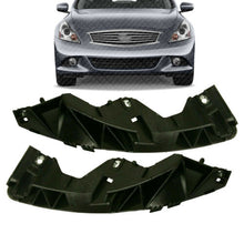 Load image into Gallery viewer, Front Bumper Bracket RH &amp; LH Plastic For 2007-2008 Infiniti G35 / 2009-2013 G37