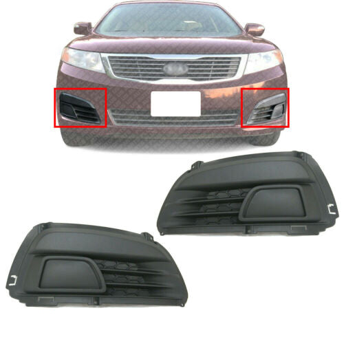 Fog Light Cover Left & Right Sides For 2009-2010 Kia Optima / Magentis