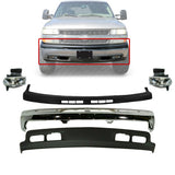 Front Bumper Kit with Fog Lamp For 1999-2002 Silverado 1500/00-04 Tahoe Suburban