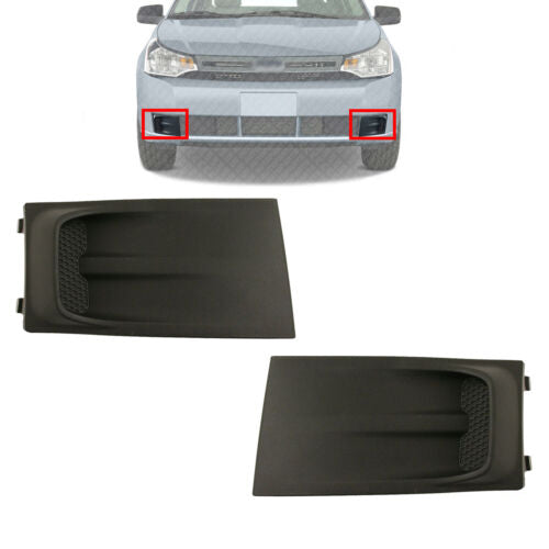 Fog Light Cover Fits Left Driver & Right Passenger Side For 2008-2011 Ford Focus