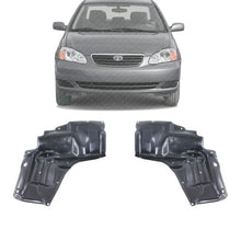 Load image into Gallery viewer, Engine Splash Shield Under Cover Left And Right Side For 2003-08 Toyota Corolla