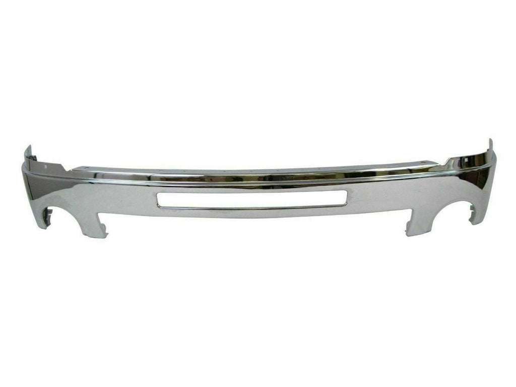 Front Bumper Chrome + Grille + Upper + Valance For 2007-2013 GMC Sierra 1500