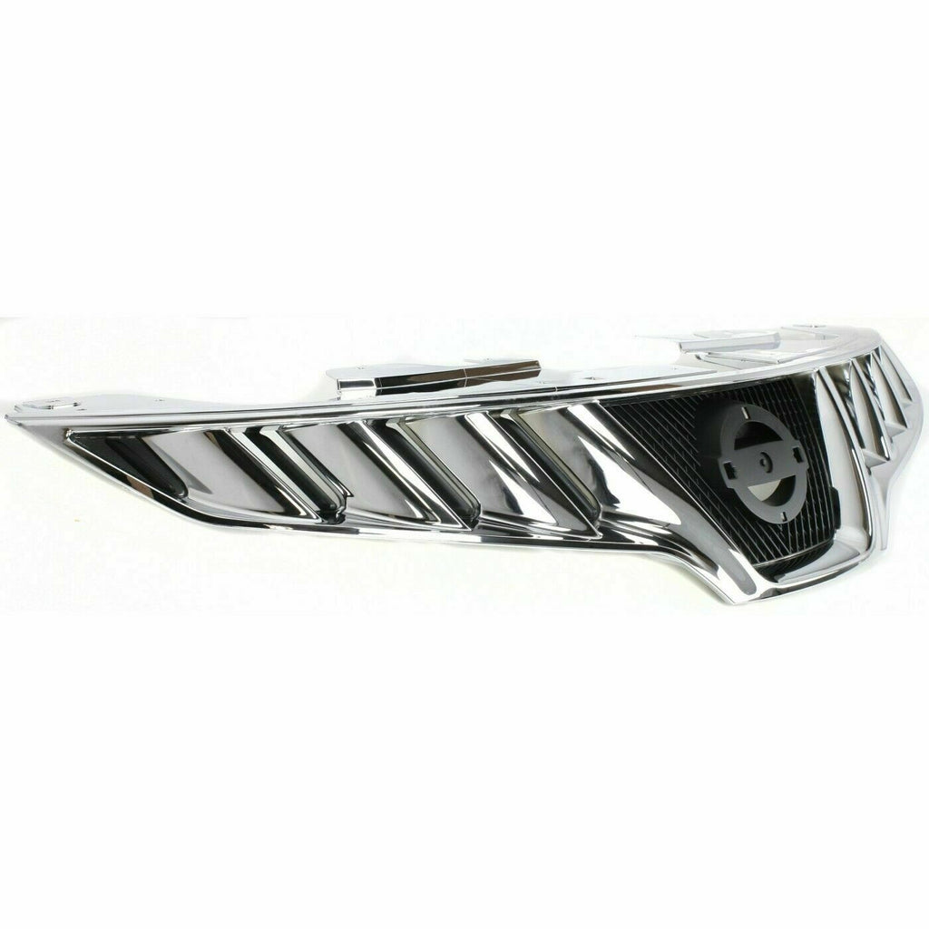 Front Grille Chrome Shell With Black Insert Plastic For 2009-2010 Nissan Murano