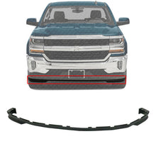 Load image into Gallery viewer, Front Lower Valance Air Deflector Textured For 2016-2018 Chevrolet Silverado1500