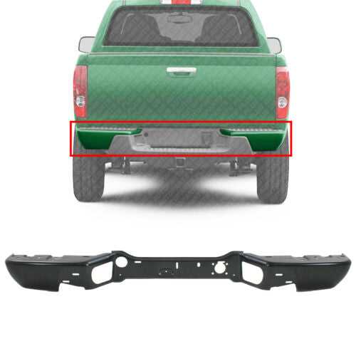 Rear Bumper Face Bar Primed Steel For 2004-2012 Chevrolet Colorado / GMC Canyon