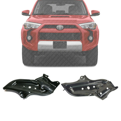 Front Bumper Bracket Support Plastic Left & Right Side For 14-20 Toyota 4Runner