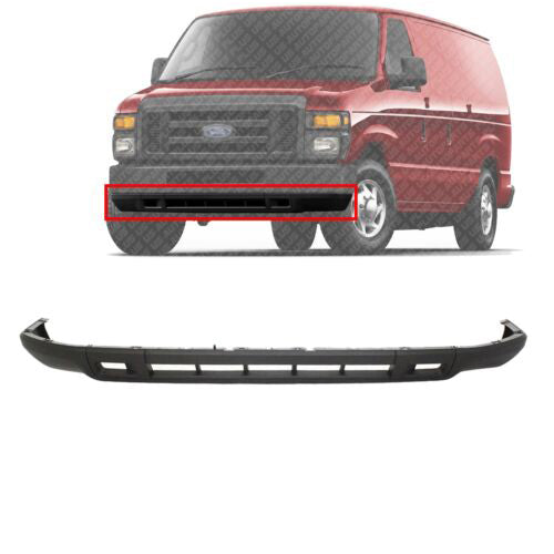 Front Lower Valance Textured For 2008-2014 Ford Econoline VAN E-350 Super Duty