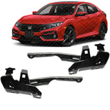 Hood Hinge Left Driver & Right Passenger Side For 2016-2021 Honda Civic Coupe / Hatchback / Sedan