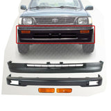 Front Bumper Cover + Valance + Signal Lamp For 1995-1997 Toyota Tacoma 2WD