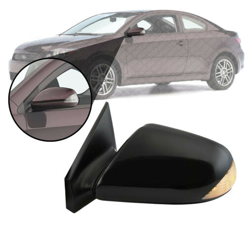 Power Side View Mirror With Turn Signal Left Driver Side For 2005-2010 Scion TC