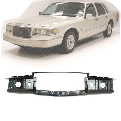 Front Header Mounting Panel ABS Plastic For 1990-1994 Lincoln Town Car