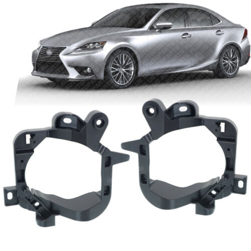 Fog Light Bracket Left & Right Side Plastic For 2011-2015 Lexus IS250 IS350