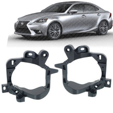 Load image into Gallery viewer, Fog Light Bracket Left &amp; Right Side Plastic For 2011-2015 Lexus IS250 IS350