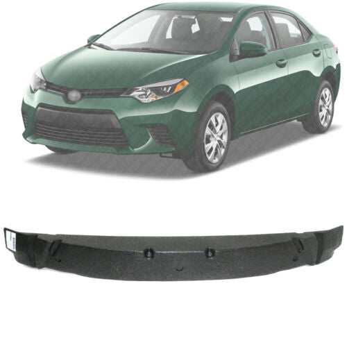 Front Bumper Face Bar Absorber For 2014-2016 Toyota Corolla