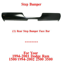 Load image into Gallery viewer, Rear Step Bumper Face Bar For 1994-2001 Dodge Ram 1500 / 1994-2002 2500 3500