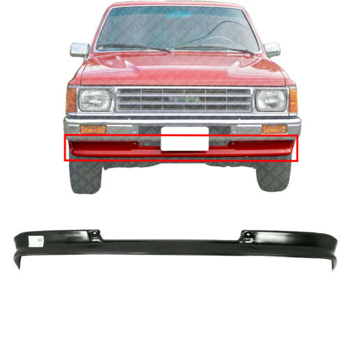 Front Bumper Lower Valance Panel Primed Steel For 1987-1988 Toyota Pickup 2WD