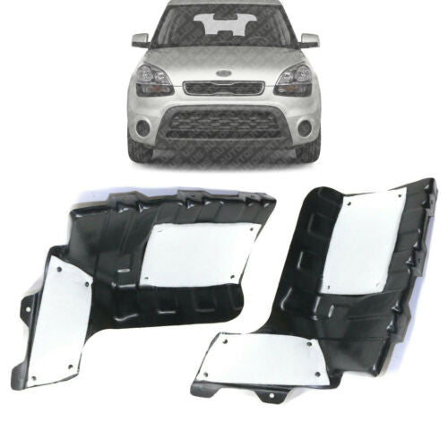 Engine Splash Shield Left Driver & Right Passenger Side For 2012-2013 Kia Soul