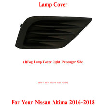 Load image into Gallery viewer, Front Fog Lamp Cover Textured Right Passenger Side For 2016-2018 Nissan Altima