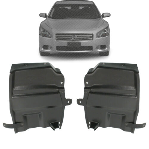 Engine Splash Shield Under Cover Left & Right Side For 2009-2014 Nissan Maxima