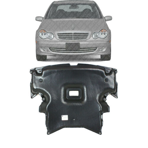 Front Engine Splash Shield Under Cover For 2002-2007 Mercedes C-230 / 01-05 C240