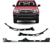 Load image into Gallery viewer, Front Bumper Center + Outer Brackets LH &amp; RH Side For 2005-2011 Toyota Tacoma