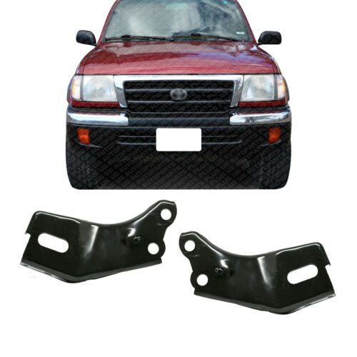 Front Bumper Bracket Left & Right Side For 1998-2000 Toyota Tacoma 2WD