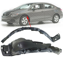 Load image into Gallery viewer, Fender Liner Left Driver &amp; Right Passenger Side For 2012-2015 Honda Civic