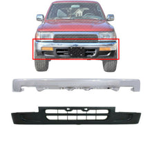 Load image into Gallery viewer, Front Bumper Chrome Steel and Lower Valance Prime For 1992-1995 Toyota 4Runner