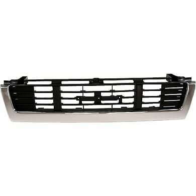 Front Grille + Head Lamps Door + Corner Lamp LH & RH For 89-91 Toyota Pickup 4WD