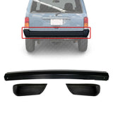 Rear Bumper Face Bar + Outer Ends Left and Right Side For 97-99 Jeep Cherokee