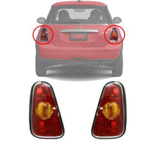 Load image into Gallery viewer, Set of 2 Tail Lamps Lens and Housing Right &amp; Left Side For 2002 - 2004 Mini Cooper - US AUTO PARTS PLUS