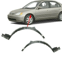 Load image into Gallery viewer, Splash Shield Fender Liner Left &amp; Right Side For 2004 - 2005 Honda Civic - US AUTO PARTS PLUS