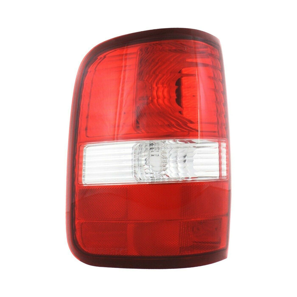 Tail Light Lens & Housing Red Clear Left Driver Side For 2004 - 2008 Ford F - 150 - US AUTO PARTS PLUS