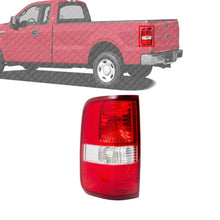 Load image into Gallery viewer, Tail Light Lens &amp; Housing Red Clear Left Driver Side For 2004 - 2008 Ford F - 150 - US AUTO PARTS PLUS
