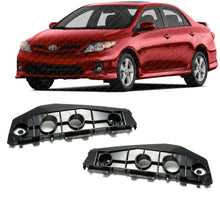 Load image into Gallery viewer, Front Bumper Brackets Driver &amp; Passenger Side For 2011-2013 Toyota Corolla